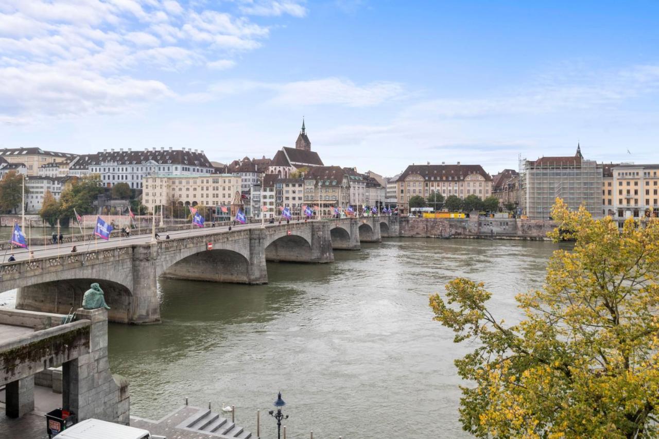 True Basel - Stadtwohnung I Rheinblick Экстерьер фото